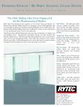 Rytec-Pharma Vision Slide : Bi-Part Sliding Glass Door