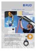 LIFTING DEVICE FOR: FALL PROTECTION ANCHORAGE POINTS