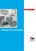 ROSE Systemtechnik-STAINLESS STEEL ENCLOSURES