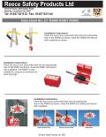 Reece Safety Products-Pneumatic Lockouts
