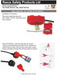 Reece Safety Products-Plug Lockouts