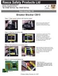 Reece Safety Products-CB15 Breaker Blocker Kit