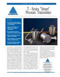 T - Series "Smart" Pressure Transmitter