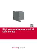 PFEIFFER-TrinosLine High Vacuum  Chambers, cubique, KBH,  DN 300