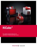 Pfeiffer Vacuum-Turbo Pumping Stations - HiCube™