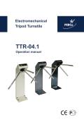 Electromechanical Tripod Turnstile  PERCO-TTR-04.1 Operation manual