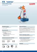 Submersible pumps  Pedrollo-VX  