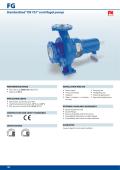 Standardised “EN 733” centrifugal pumps