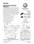  Voltage Mode Switching Regulators MC33362DWG