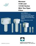 Norman Filters Co.-Norman 4100 Mini Tee-Type Filter