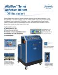 AltaBlue Series 100 Melters Product Literature