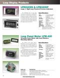 Martel Electronics-LPM 420 Loop Panel Meter