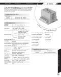 Marsh Bellofram-Marsh Bellofram Diversified Electronics Division AC 2020 Series HVAC 3-Phase Compressor Protector
