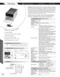 Controls Division FX4S Series Preset Counter/Timer