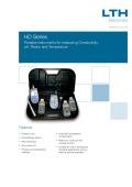 HD Series Portable instruments for measuring Conductivity, pH, Redox and Temperature