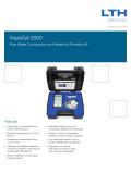 AquaCal 2000 Pure Water Conductivity and Resistivity Portable Kit