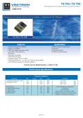 Vectron International-TX-703/704 Temperature Compensated Crystal Oscillators (TCXO)