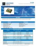Vectron International-TX-600 Temperature Controlled Crystal Oscillators (TCXO)