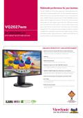 ViewSonic-VG2027wm Multimedia performance for your business