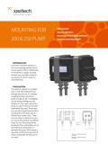 Xavitech AB-Pump mounting