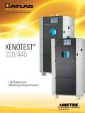 Atlas Material Testing Technology-Xenotest 220/220  Brochure