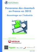 GREEN UNIVERS -Panorama des cleantech en France en 2012   Recentrage sur l’industrie