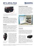 campbellsci.fr-BP12, BP24, PS24 12 Ahr and 24 Ahr Power Supplies Brochure