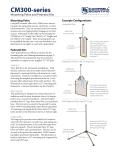 campbellsci.fr-CM300-series Mounting Poles and Pedestal Kits Brochure