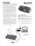 SC532A CS I/O Peripheral to RS-232 Interface