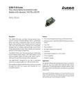 Avago Technologies-AEDB-9140 Series Three Channel Optical Incremental Encoder Modules with Codewheel, 100 CPR to 500 CPR
