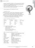Badotherm Group-BDT31 - Contact pressure gauge with Makrolon hood