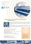 Sfa - Euromat-Stockeur rotatif Euromat - Tour de stockage stockeur rotatif classeur ...