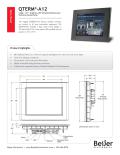 Beijer Electronics, Inc.-Large screen QTERM-A12 Data Sheet