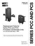 Bell , Gossett Domestic Pump-Domestic Series PCC Pumpless Condensate Units (obsolete)