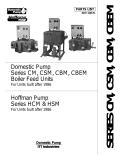 Bell , Gossett Domestic Pump-Domestic and Hoffman Control Panels