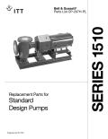 Bell , Gossett Domestic Pump-Series 1510 Standard Design Pumps