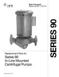Bell , Gossett Domestic Pump-Series 90 In-Line Pumps