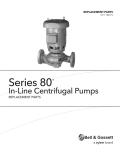 Bell , Gossett Domestic Pump-Series 80 In-Line Pumps