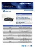 Benecom-Din Rail mount Embedded small Box PC BPC-201