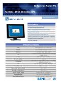 Industrial Panel PC  -BNC-15T-IP