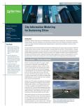 Bentley Systems Europe B.V.-City Information Modeling for Sustaining Cities