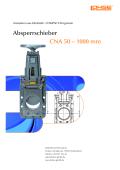 Absperrschieber CNA 50 – 1000 mm