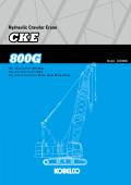 Hydraulic Crawler Crane Model : CKE800G