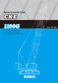 Hydraulic Crawler Crane Model : CKE1100G