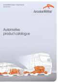Automotive  product catalogue