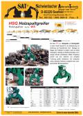 HSG Holzspaltgreifer Holzspalter Serie WS