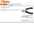 1142BM wire stripping pliers, bi-material handles