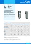 SS127 MG Filter Housing with Magnet