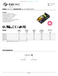 SERIES: VMS-60 │ DESCRIPTION: AC-DC POWER SUPPLY