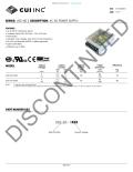 SERIES: VGD-60 │ DESCRIPTION: AC-DC POWER SUPPLY